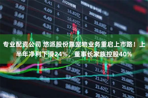 专业配资公司 悠派股份靠宠物业务重启上市路！上半年净利下滑24%，董事长家族控股40%