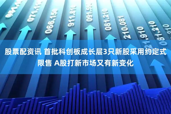 股票配资讯 首批科创板成长层3只新股采用约定式限售 A股打新市场又有新变化